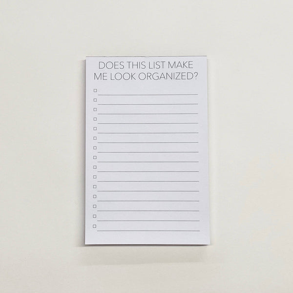 Notepad | Look Organized