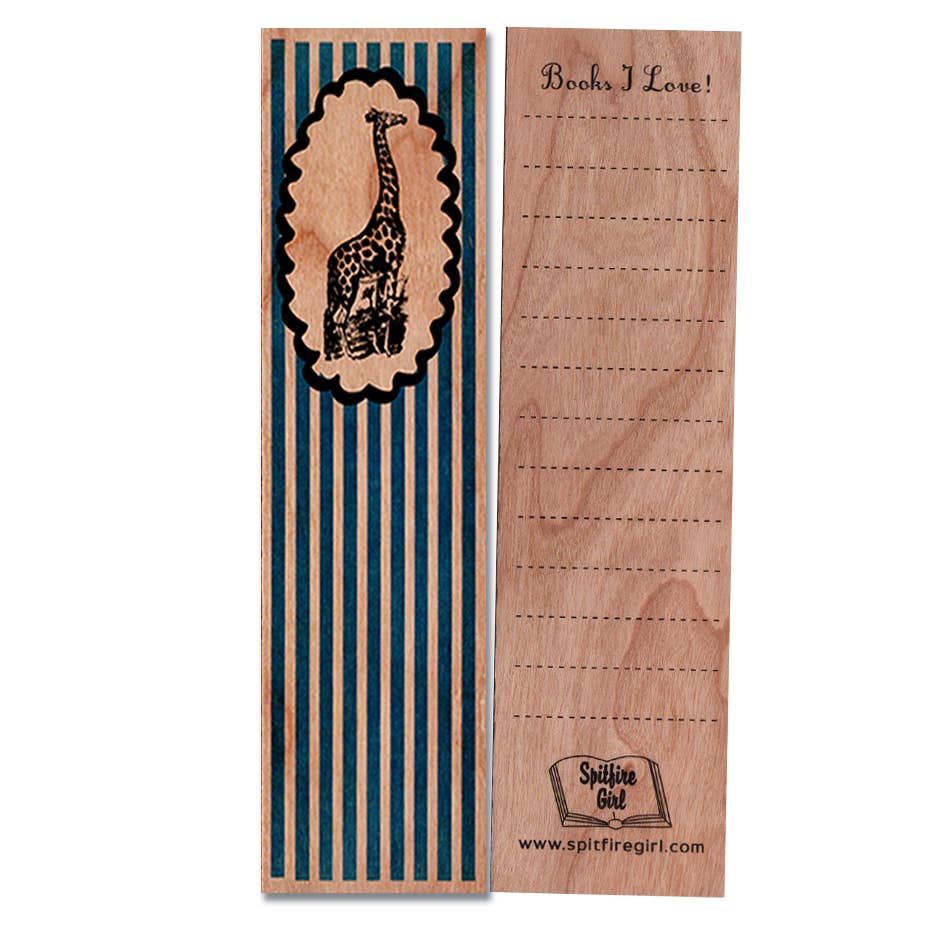 Wooden Bookmark | Giraffe