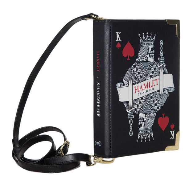 Hamlet Book Art Crossbody Handbags