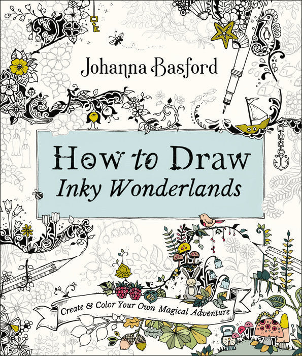 How to Draw Inky Wonderlands | Basford