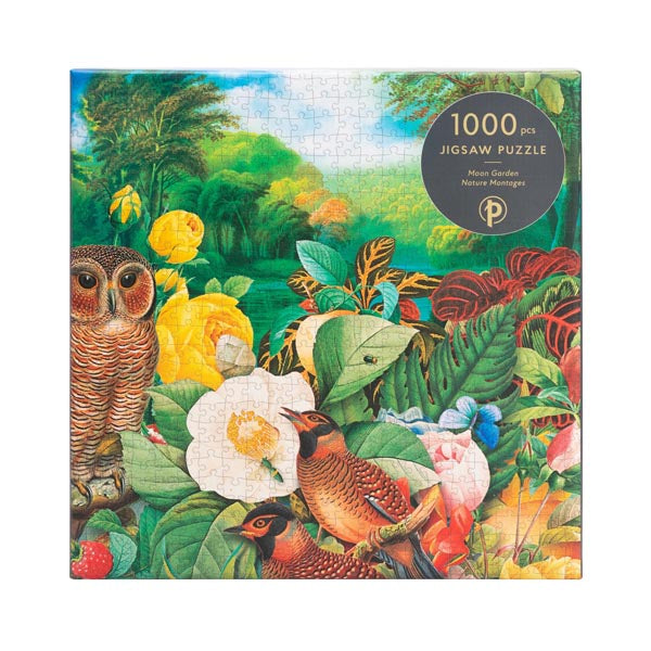 Moon Garden Nature Montages Jigsaw Puzzle I Paperblanks