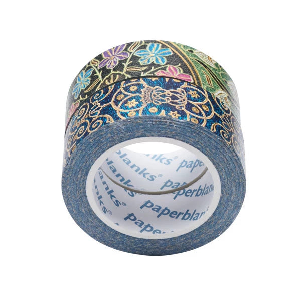 Azure/Poetry in Bloom Washi Tape Duo