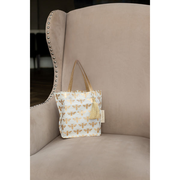 Reusable Gift Bag Tote | Luxe Gold Range