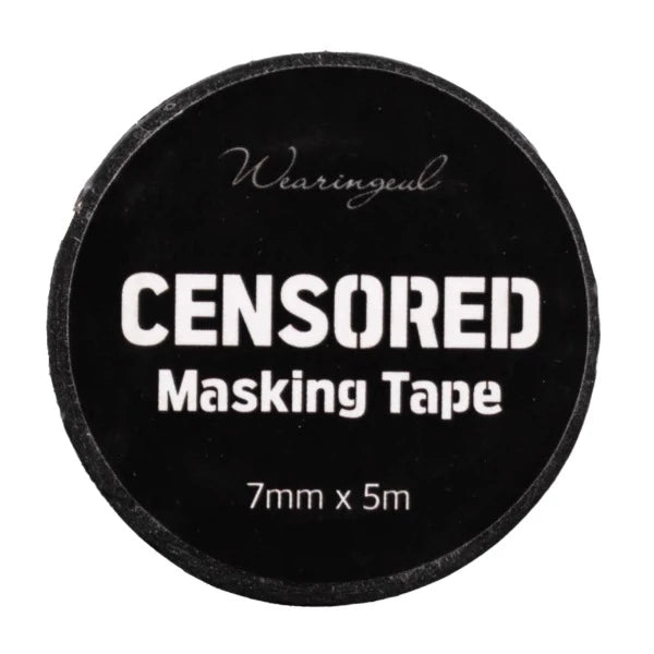 Self-Censored Washi Tape {multiple styles}