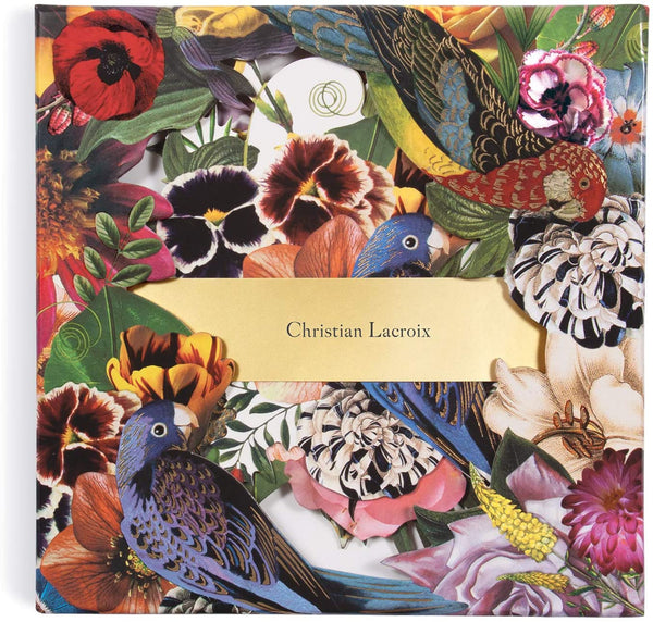 Christian Lacroix Ensemble de cartes en forme d'oiseaux Sinfonia