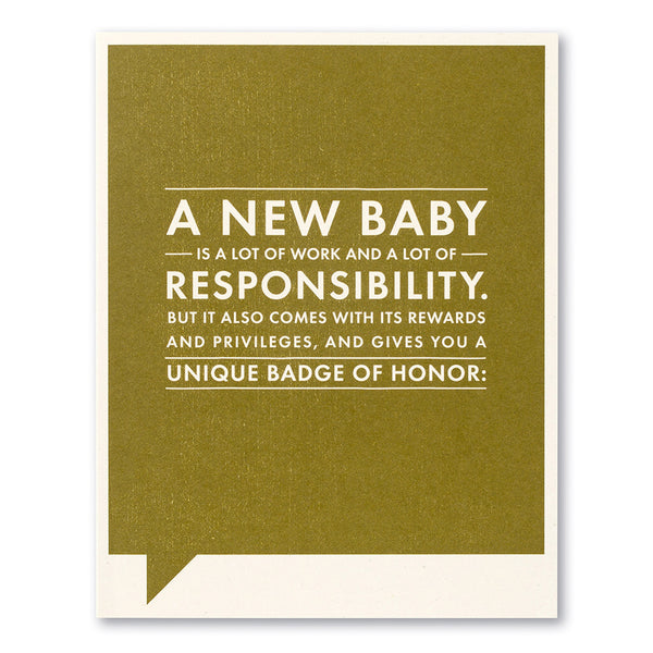 Reward | New Baby Card