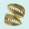 Filigree Swirl Adjustable Ring