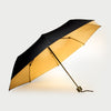 Parapluie | Noir et or