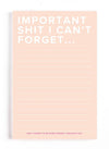 Notepads | Blush & Pink Productivity