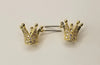Queen for a Day Crown Earrings