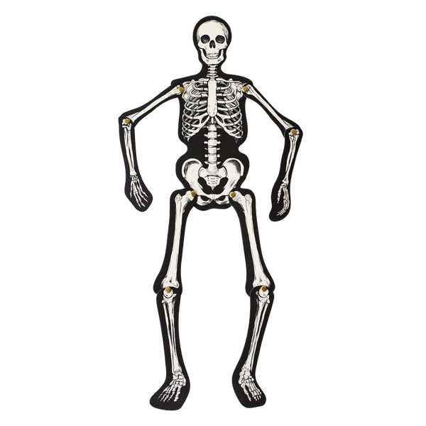 Accent décoratif squelette articulé 