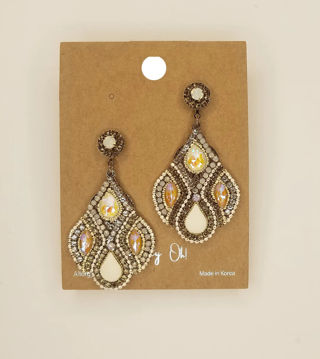 Arabesque Allure Handmade Earrings