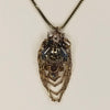Choco Gold Cicada Necklace & Earrings