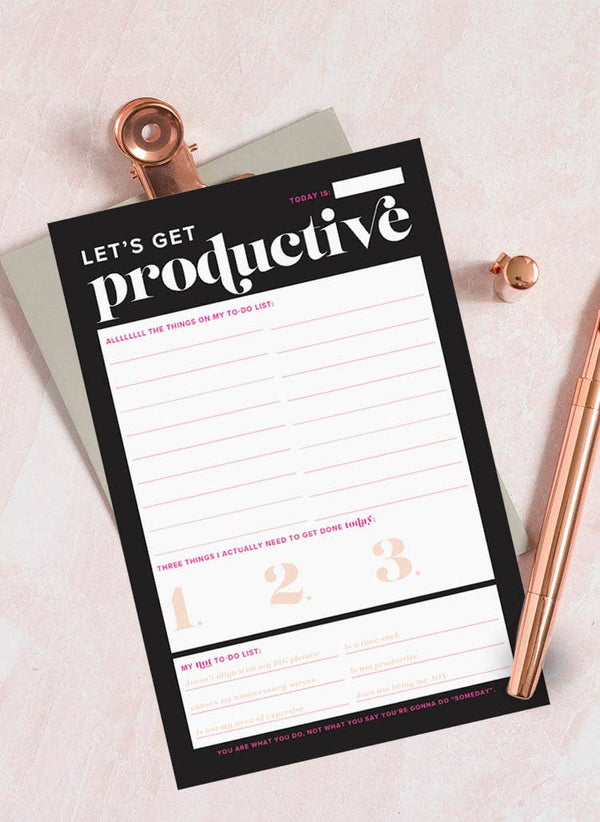 Notepads | Blush & Pink Productivity