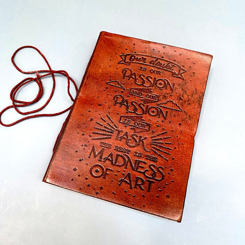Handmade Leather Journal {5x7} | Our Doubt is Our Passion