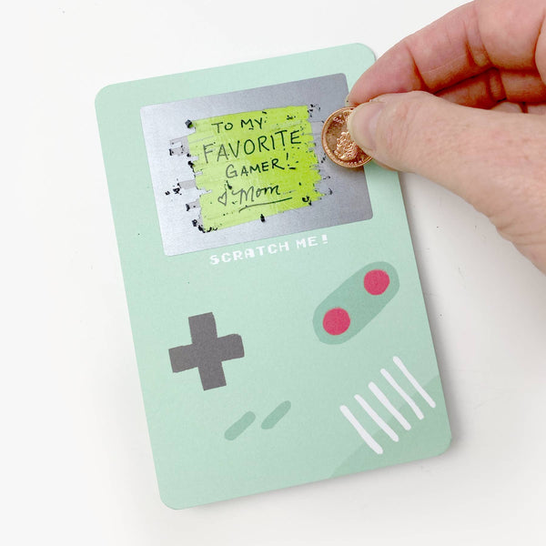 Scratch-off Lunchbox Notes {Gamer Edition}