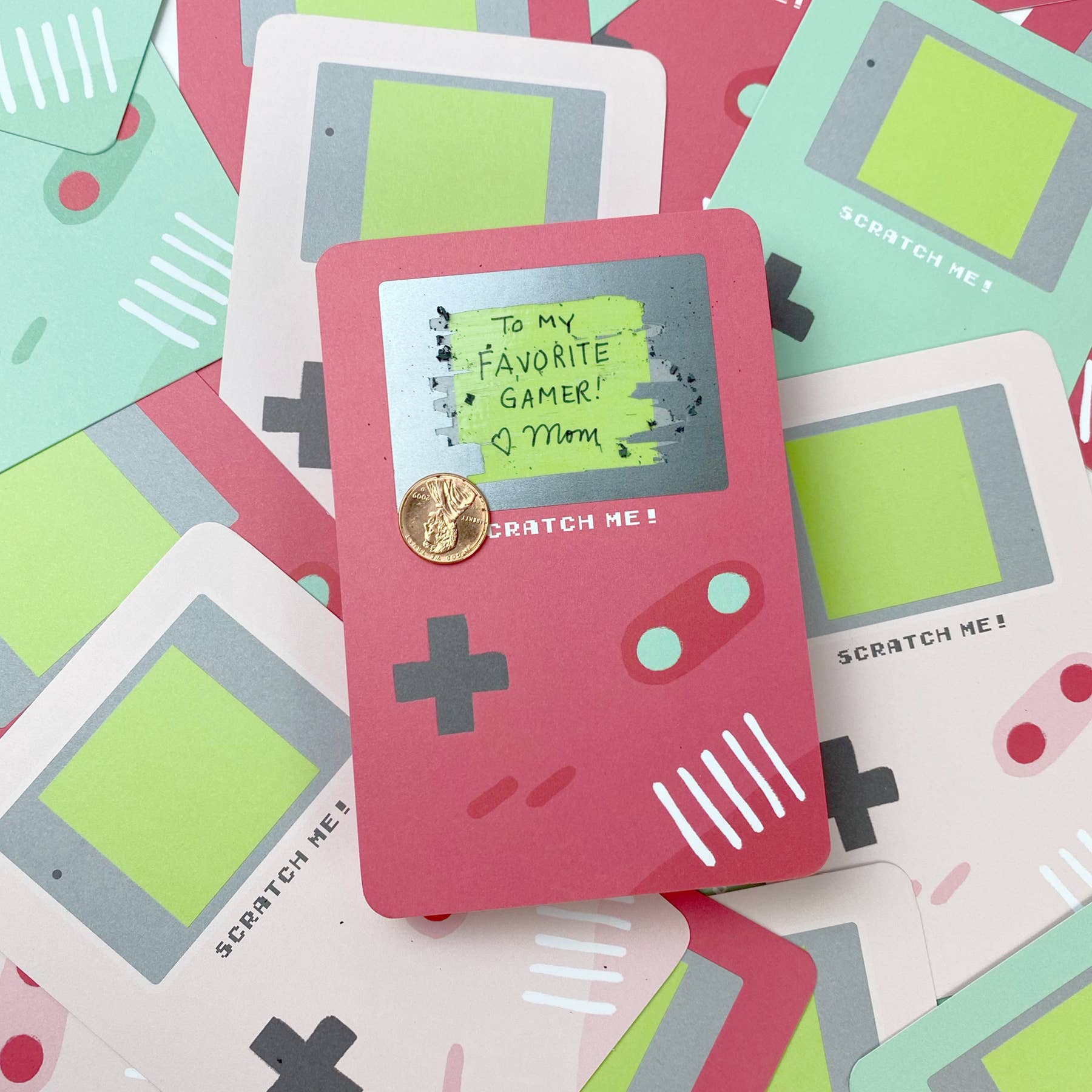 Scratch-off Lunchbox Notes {Gamer Edition}