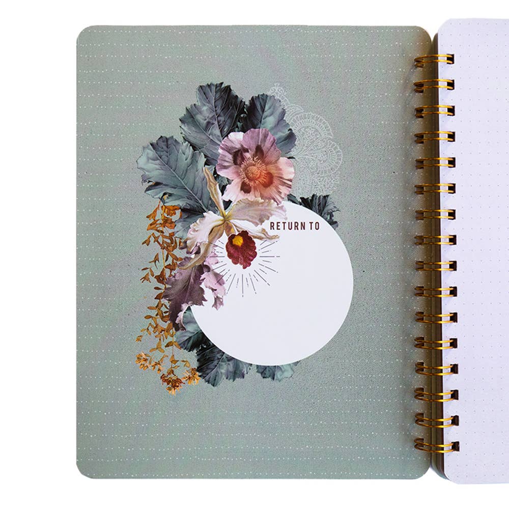 Crescent Spiral Notebook