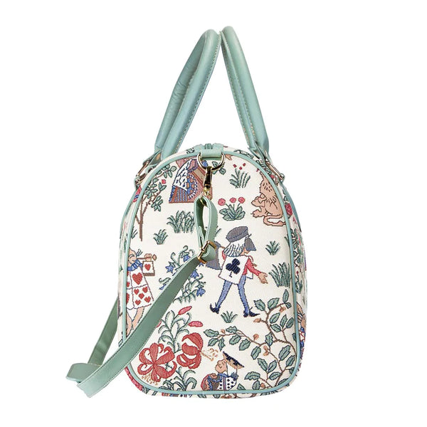 Alice in Wonderland Travel Bag {Charles Voysey}