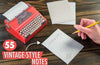 Bloc-notes en papier pour machine à écrire