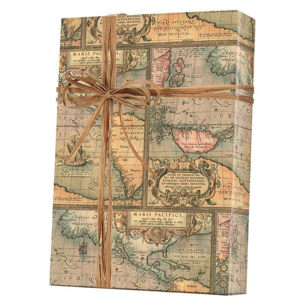 Emballage cadeau | Carte du monde