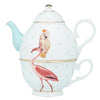 Tea For One Set | Flamingo + Cockatoo