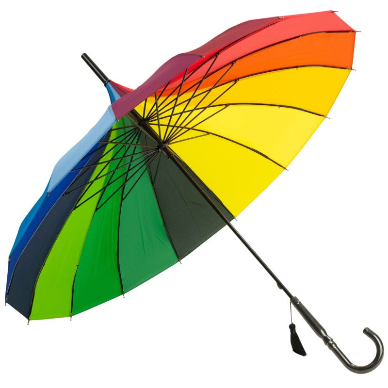 Boutique Classic Pagoda Umbrella in Rainbow - BCSPPRain