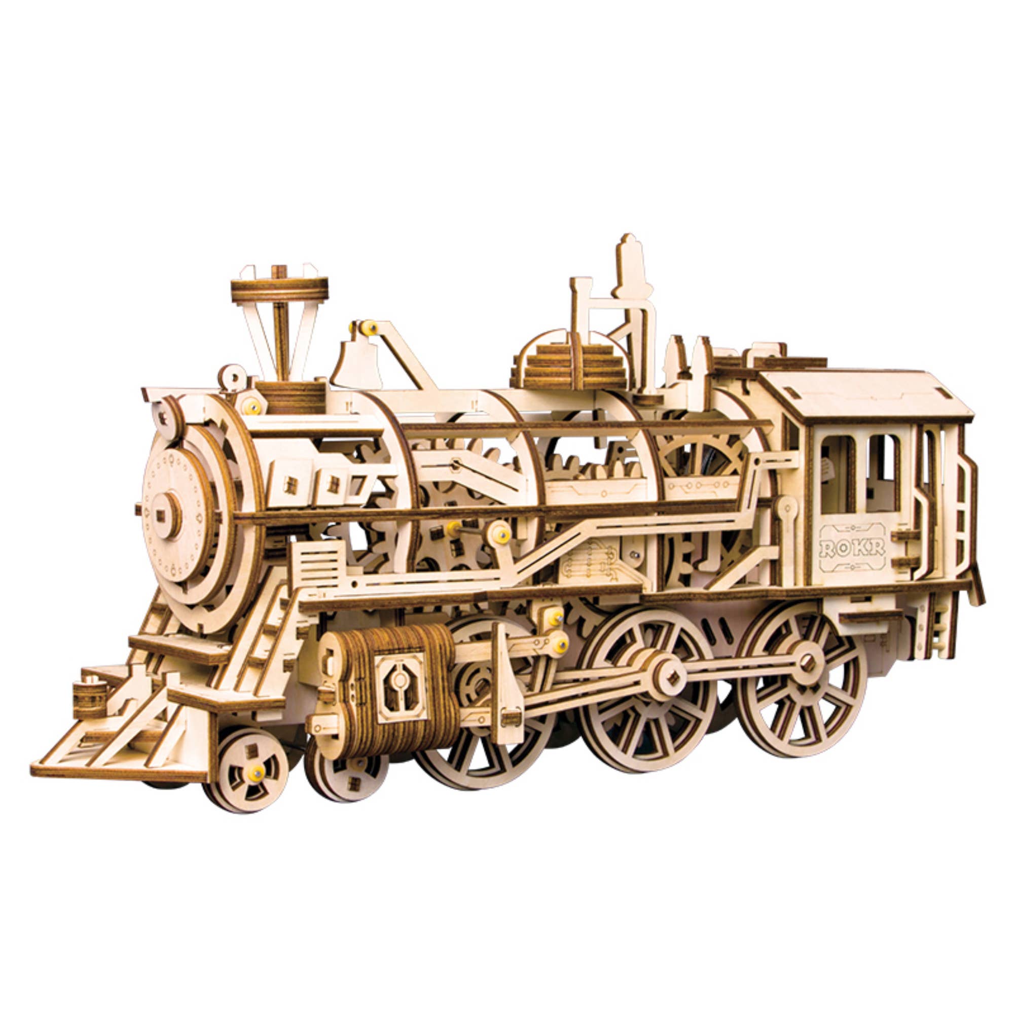 Locomotive {Puzzle en bois 3D}
