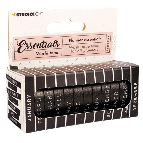 Monthly Washi Tape Set | Planner Essentials