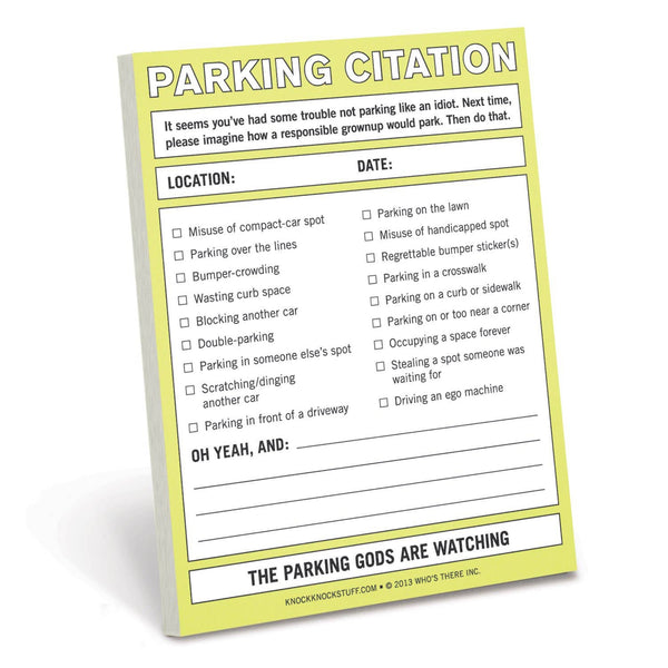 Parking Citation