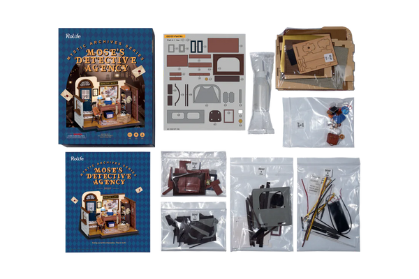 Mose's Detective Agency {Diorama Kit}