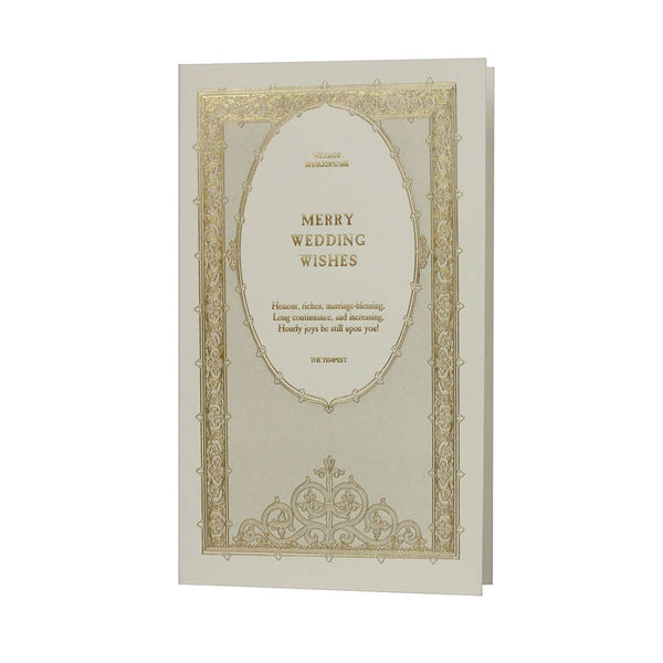 Wedding Card | English Lit Letterpress Collection | The Tempest