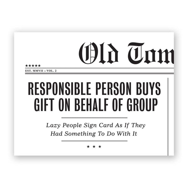 Fake News: Responsible Person {from group}