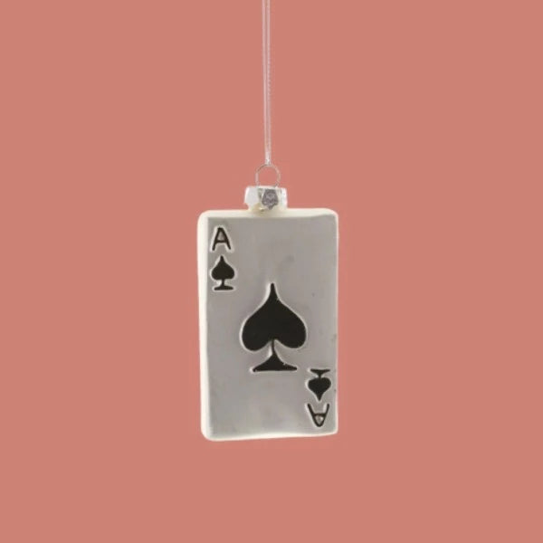 Ace of Spades Ornament