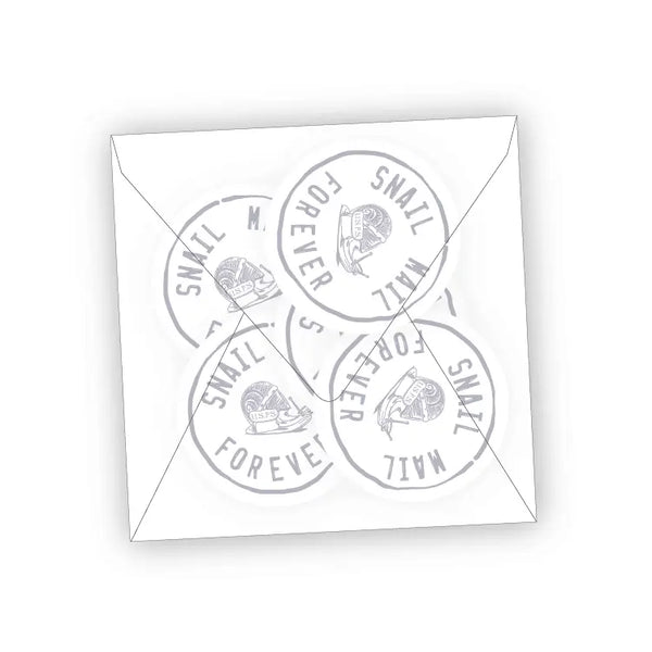 Snail Mail Forever Postmark Sticker Set