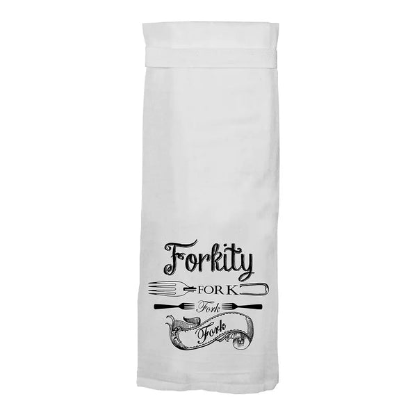 Forkity Fork Fork Kitchen Towel