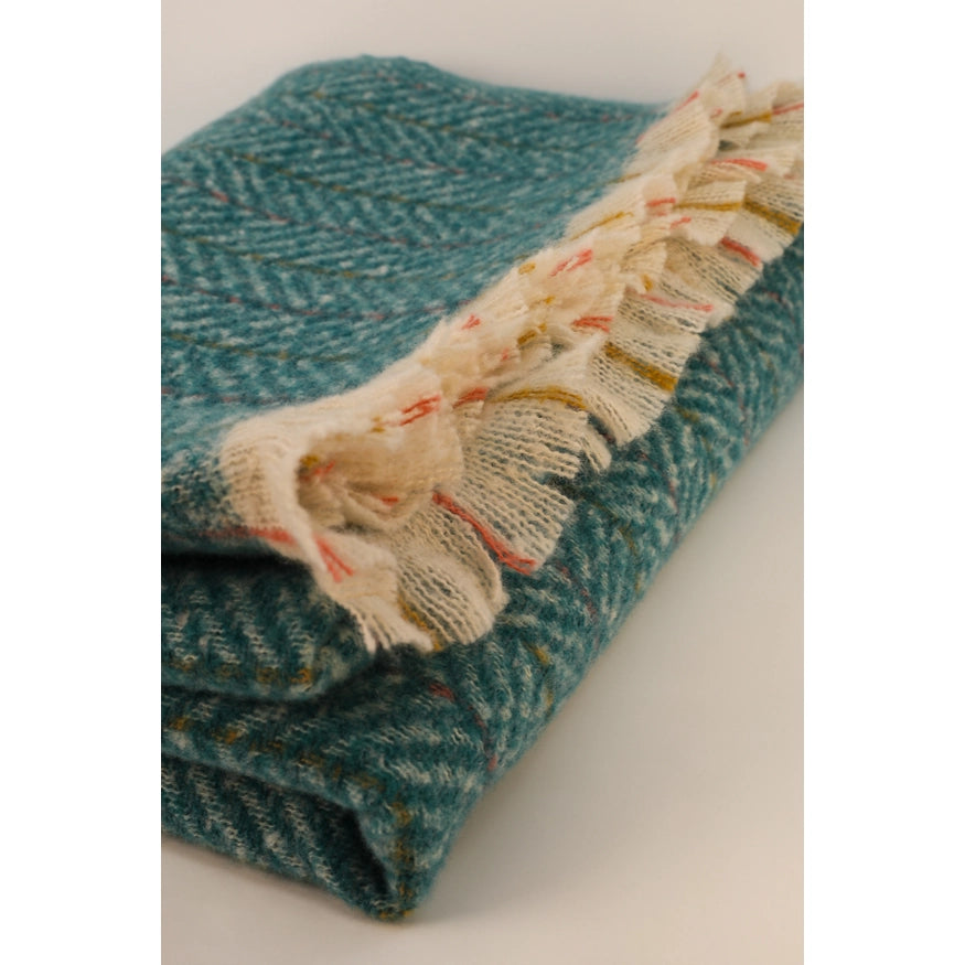 Teal Nicolette Cozy Scarf