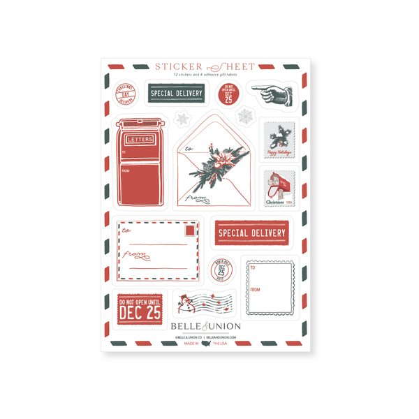 Holiday Mail | Sticker Sheet
