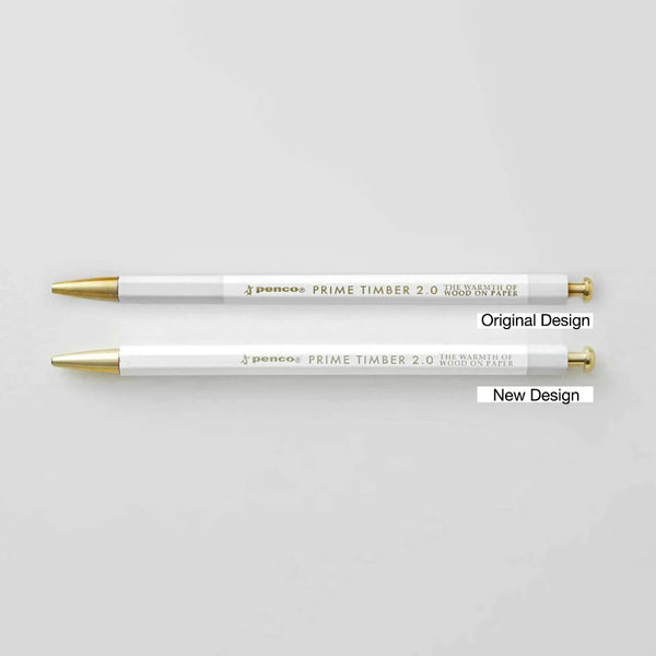 Crayon en laiton Penco Prime Timber | Blanc