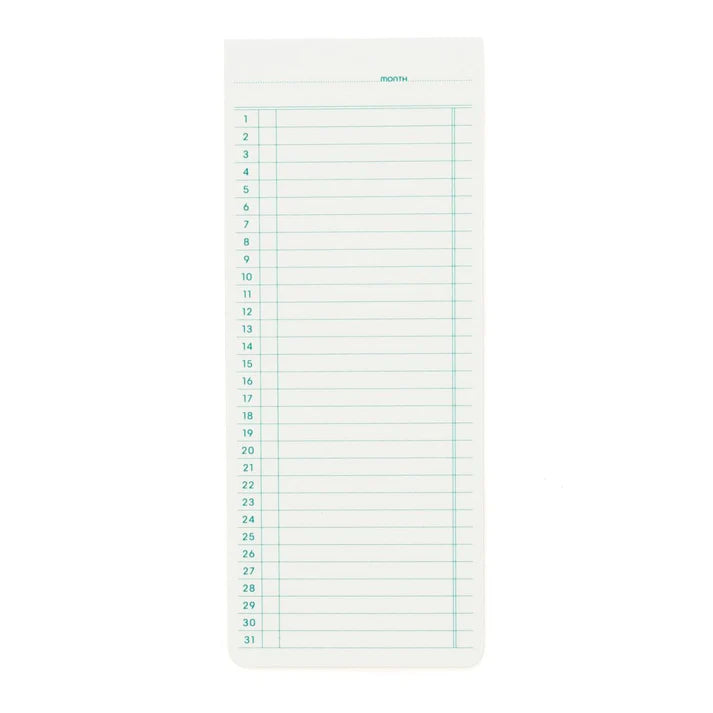 Monthly Memo Pad Sticky Notes