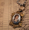 Antique Assemblage Portrait Necklace {One of a Kind}