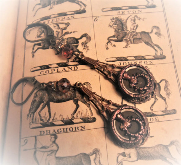 Edwardian Livery Assemblage Earrings {One of a Kind}