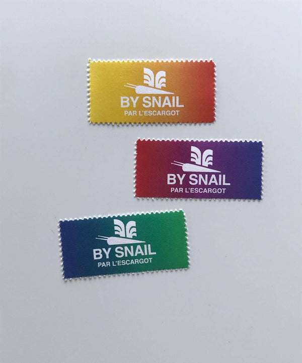 Lick & Stick Stamps | By Snail {3-pack}