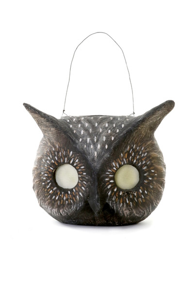 Owl Vintage-Style Halloween Bucket