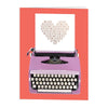 Boxed Cards | Love Letters | Vintage Typewriter