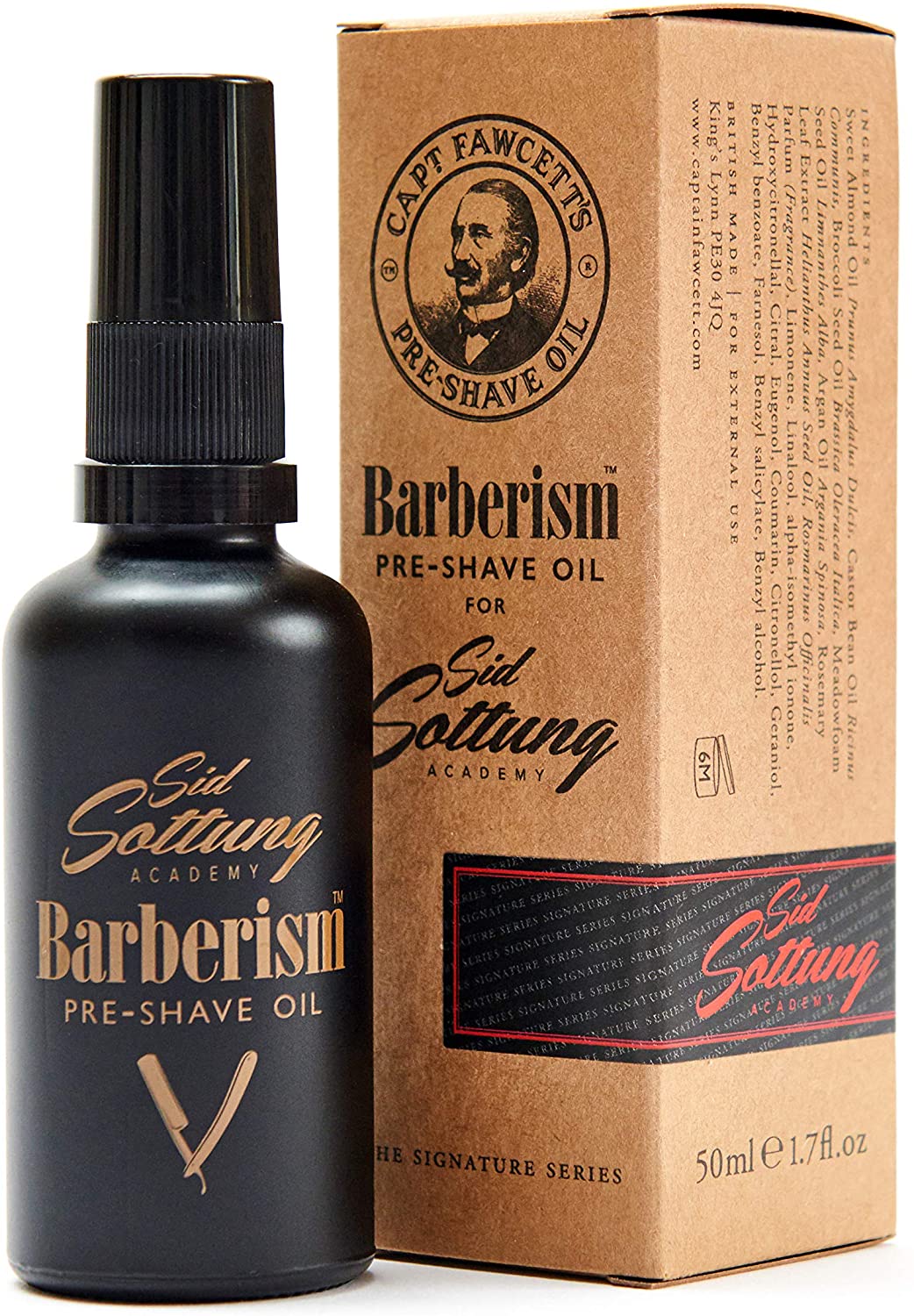 Pre-Shave Oil | Barberism | Sid Sottung {50 mL}