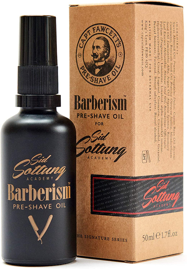 Pre-Shave Oil | Barberism | Sid Sottung {50 mL}