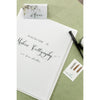 {past event} 08/26: Calligraphy 101 | 6:30 - 9:00pm {sold out}