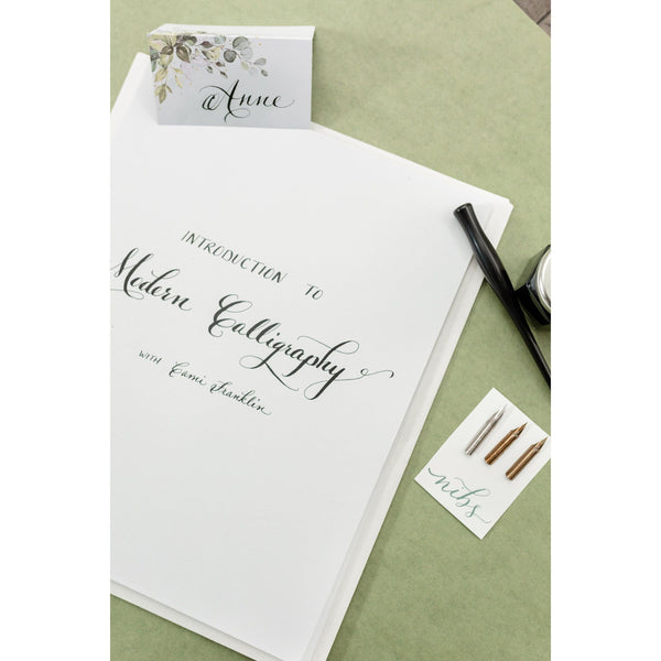 {past event} 08/26: Calligraphy 101 | 6:30 - 9:00pm {sold out}