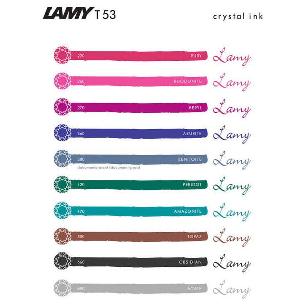 Lamy Crystal Ink {multiple colors}